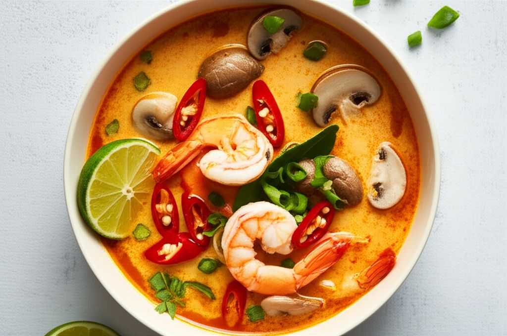 Homemade Tom Yum Soup
