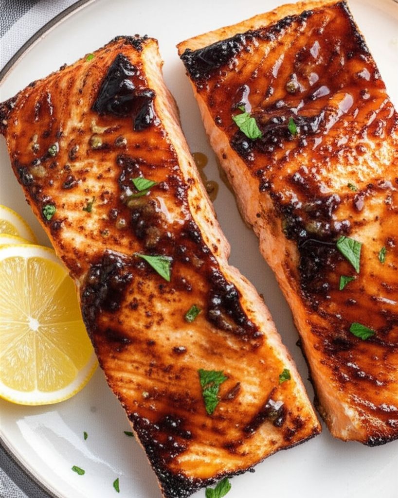 Honey-Glazed Salmon