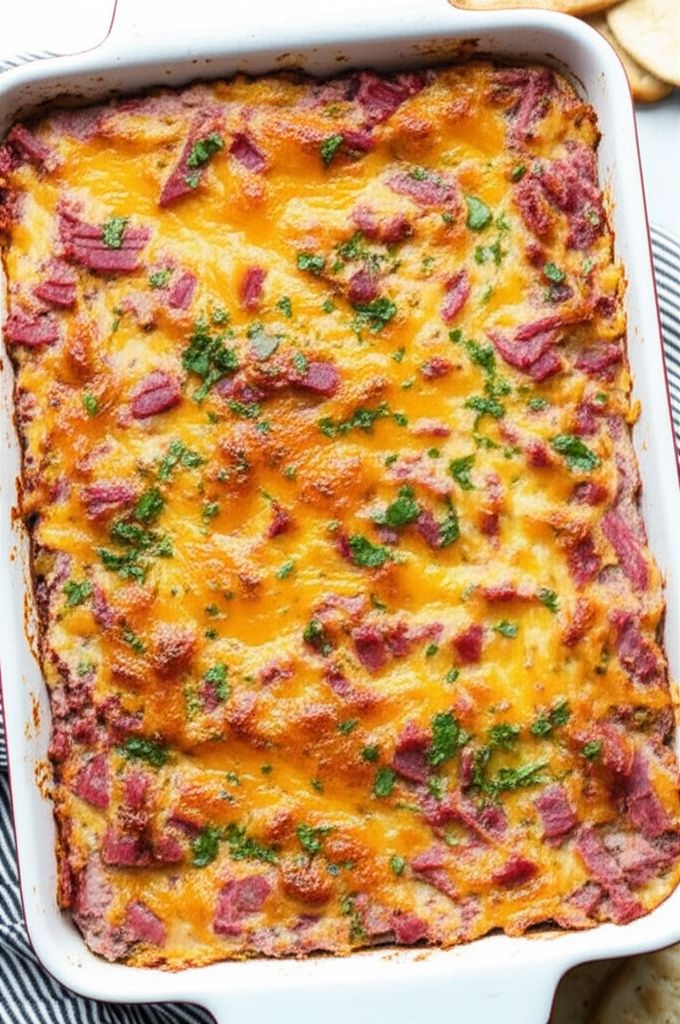 Hot Baked Reuben Dip