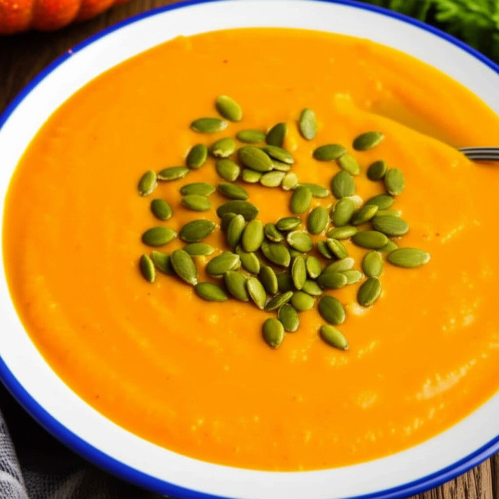 Instant Pot Butternut Squash and Pumpkin Spice Soup