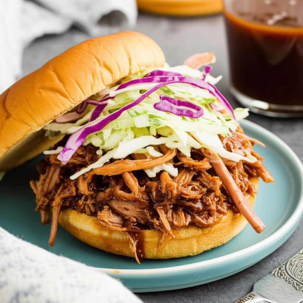 Instant Pot Root Beer Pulled Pork Sloppy Joes
