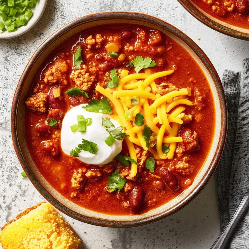 Kickin' Spicy Turkey Beer Chili
