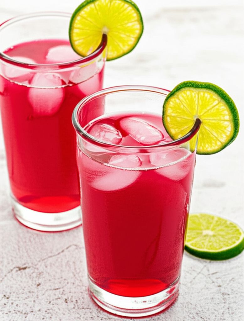 Light Cranberry-Coconut Refresher