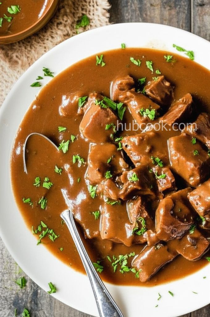 Make-Ahead Marsala Turkey Gravy