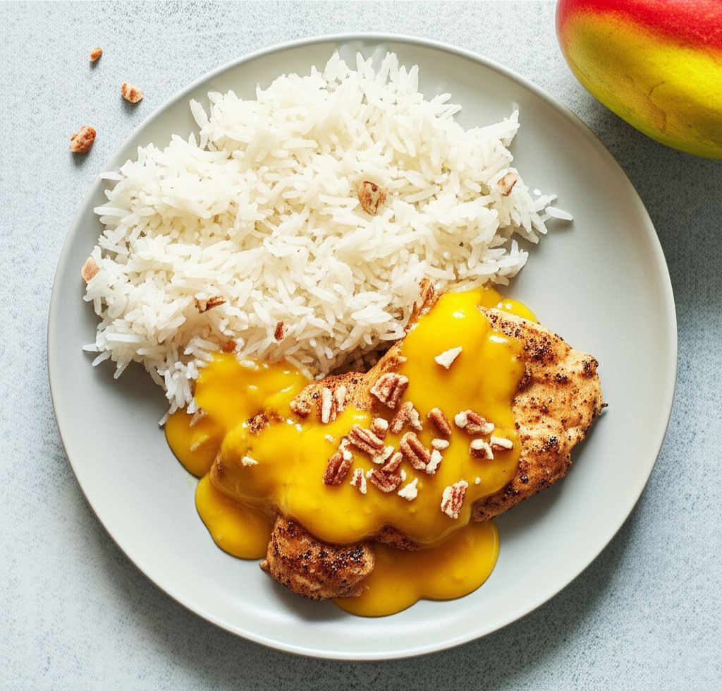 Mango-Pecan Chicken