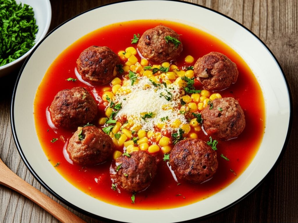 Meatball Minestrone Soup