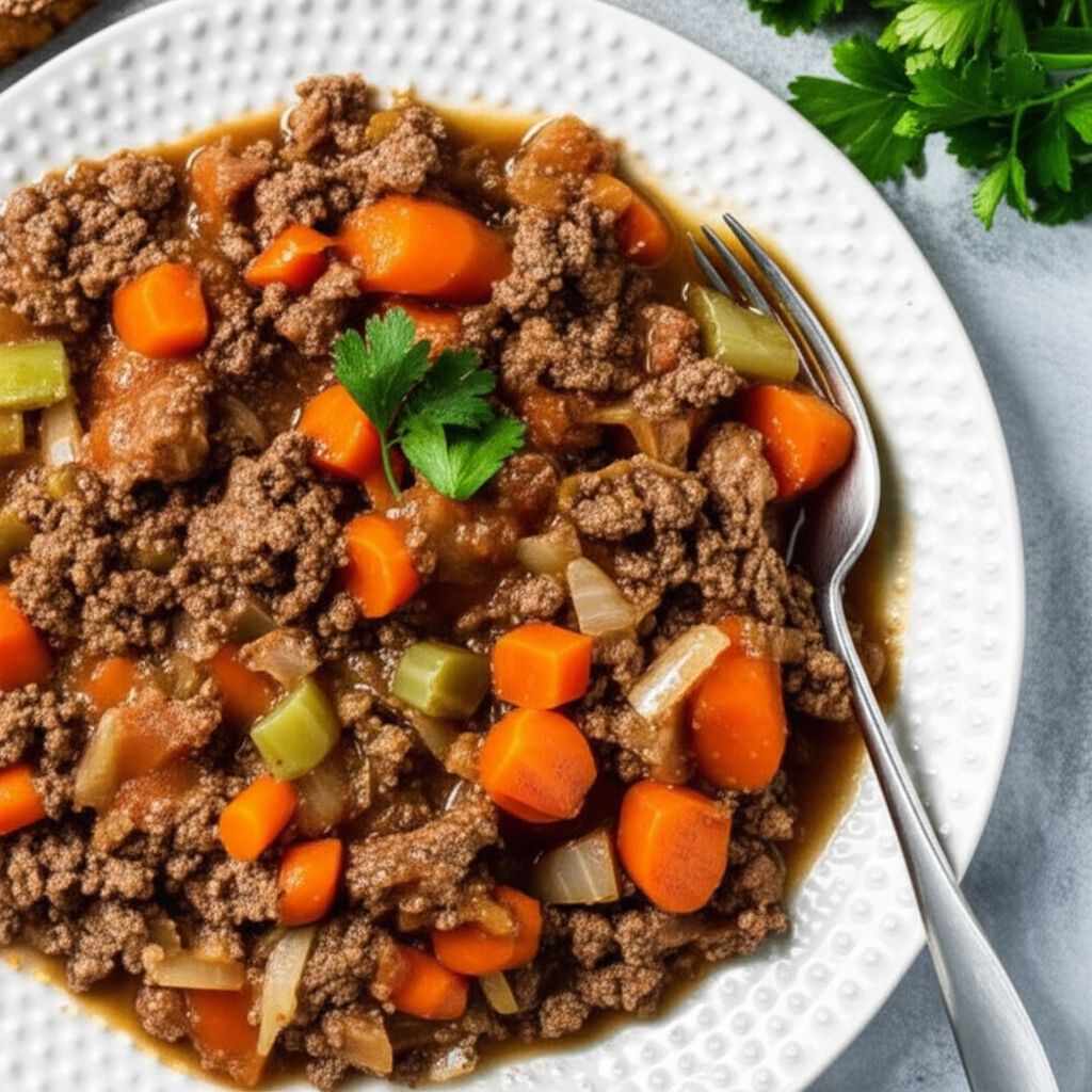 Mom's Basic Vegetable Beef Stew
