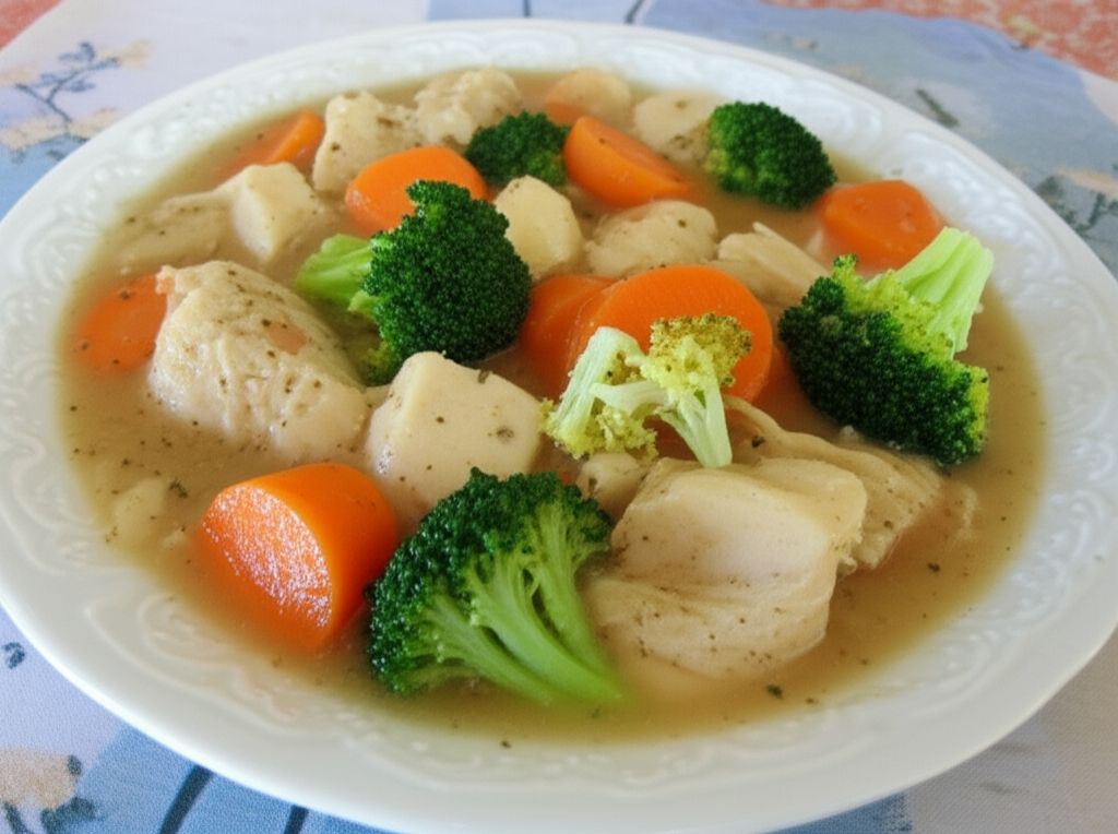 Mom's Chicken and Dumplings (Slow Cooker Version)