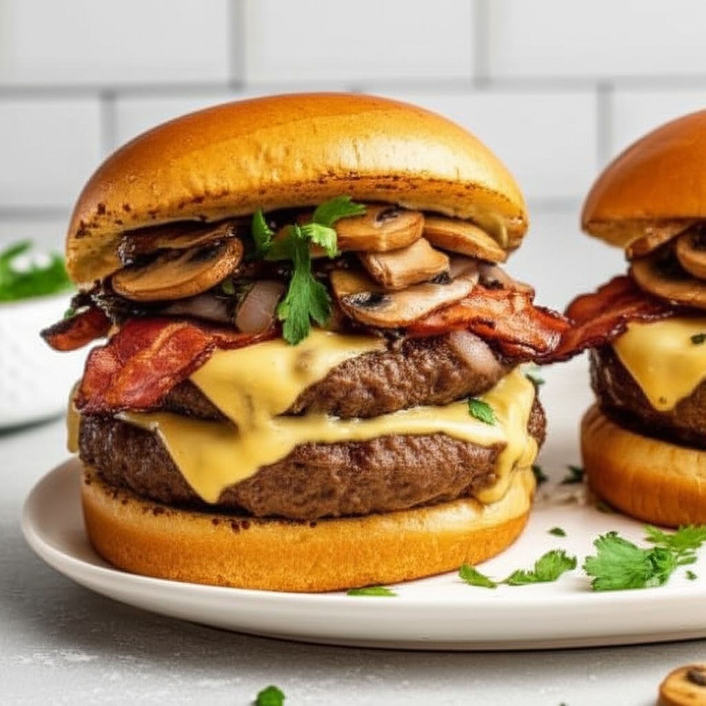 Mom's Legendary Stuffed Hamburgers