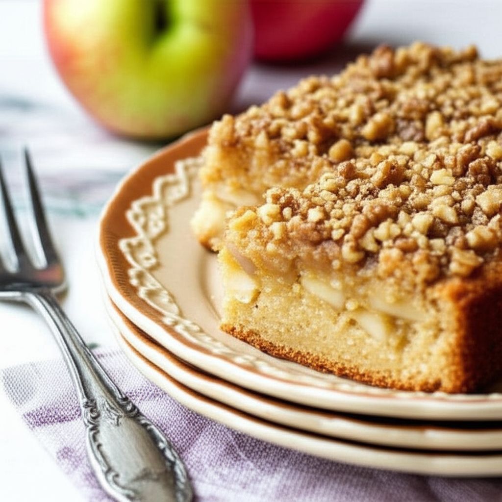 Mom's Prize-Winning Raw Apple Cake