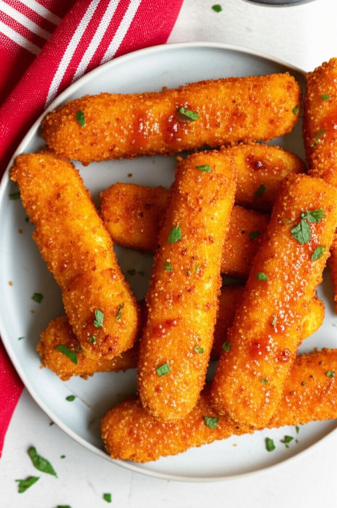Nashville Hot Mozzarella Sticks