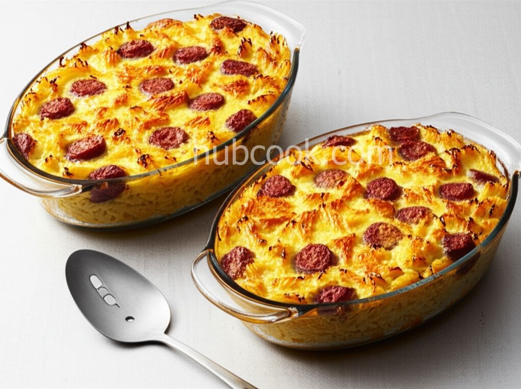 Naunie's Pastera (Leftover Easter Pasta Bake)