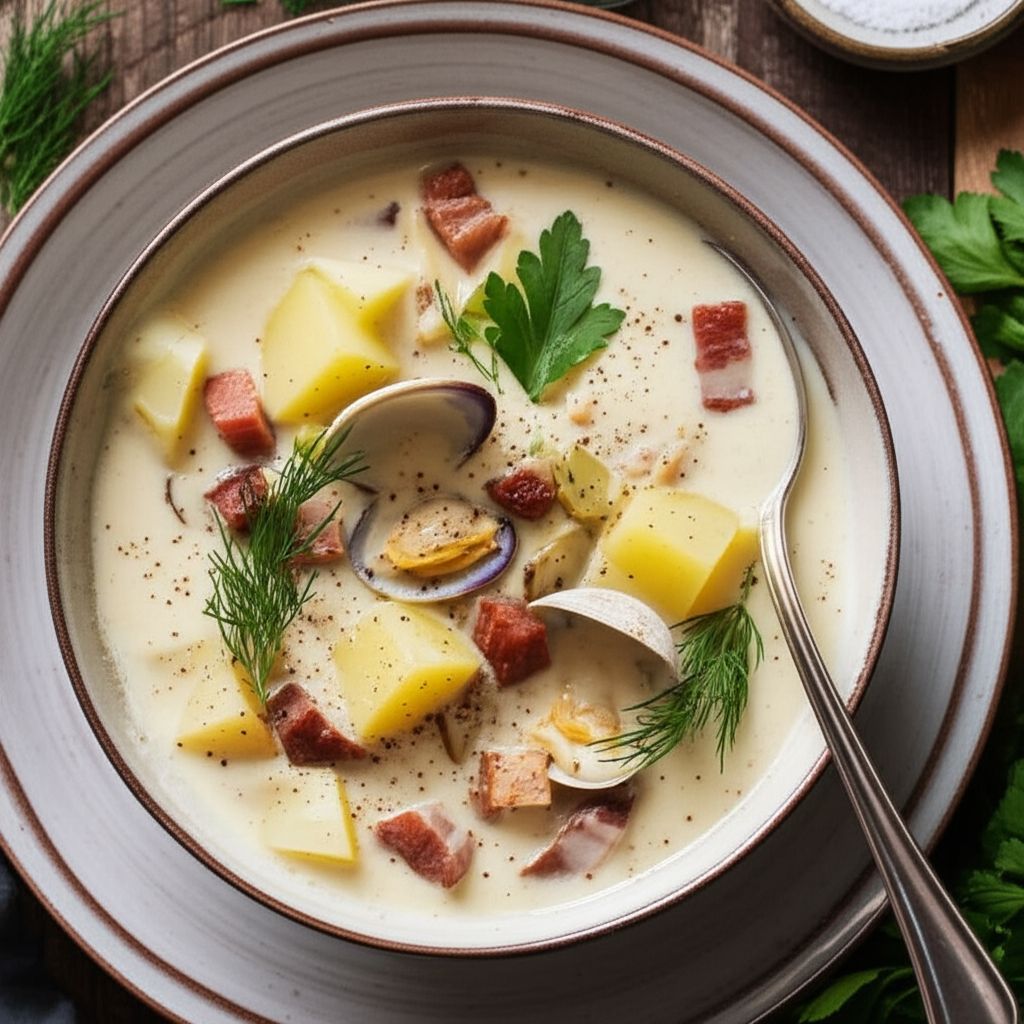 New England-Style Clam Chowder