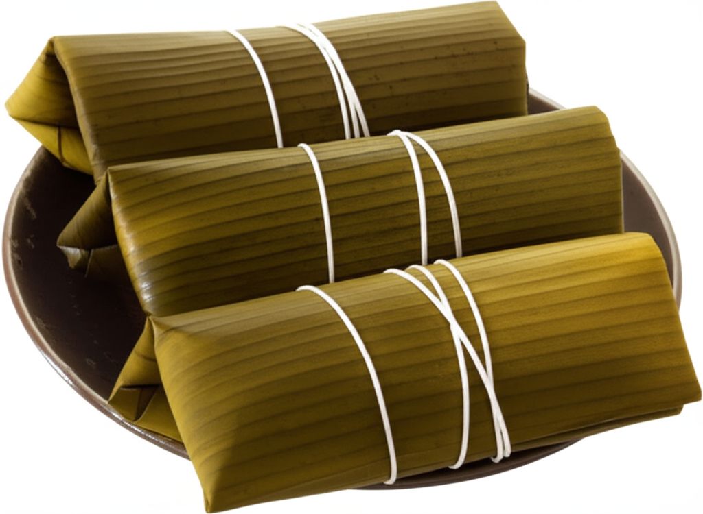Pasteles with Yuca and Plantains
