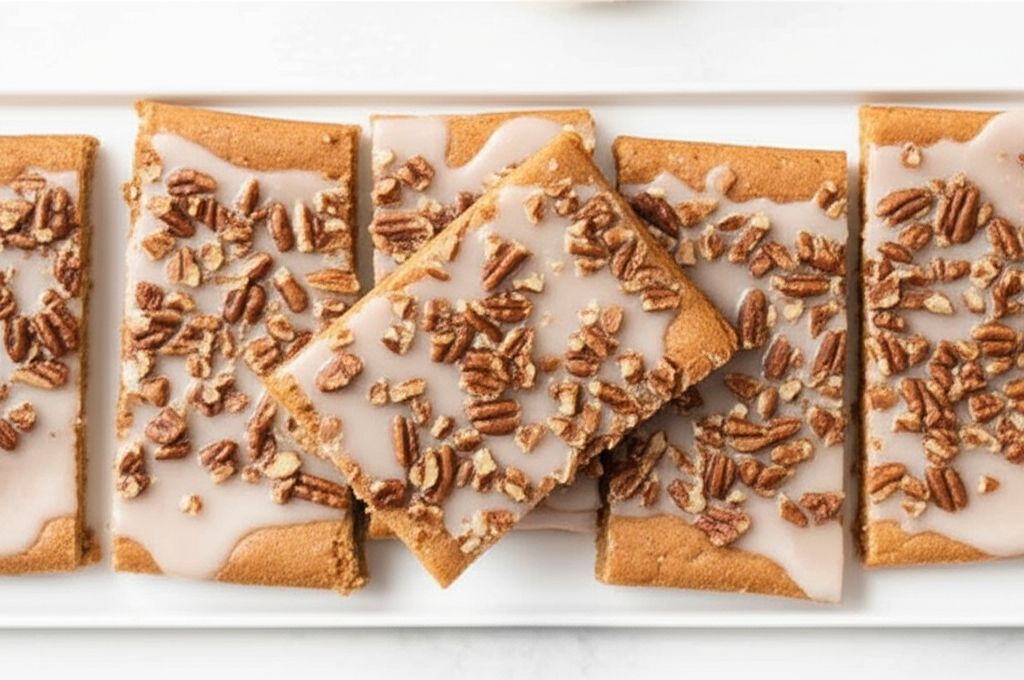 Pecan Cardamom Bar Cookies Recipe