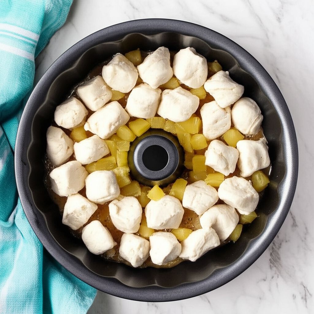 Pineapple Upside Down Monkey Bread