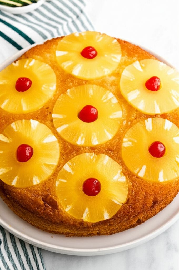 Pineapple Upside-Down Cake From Dole