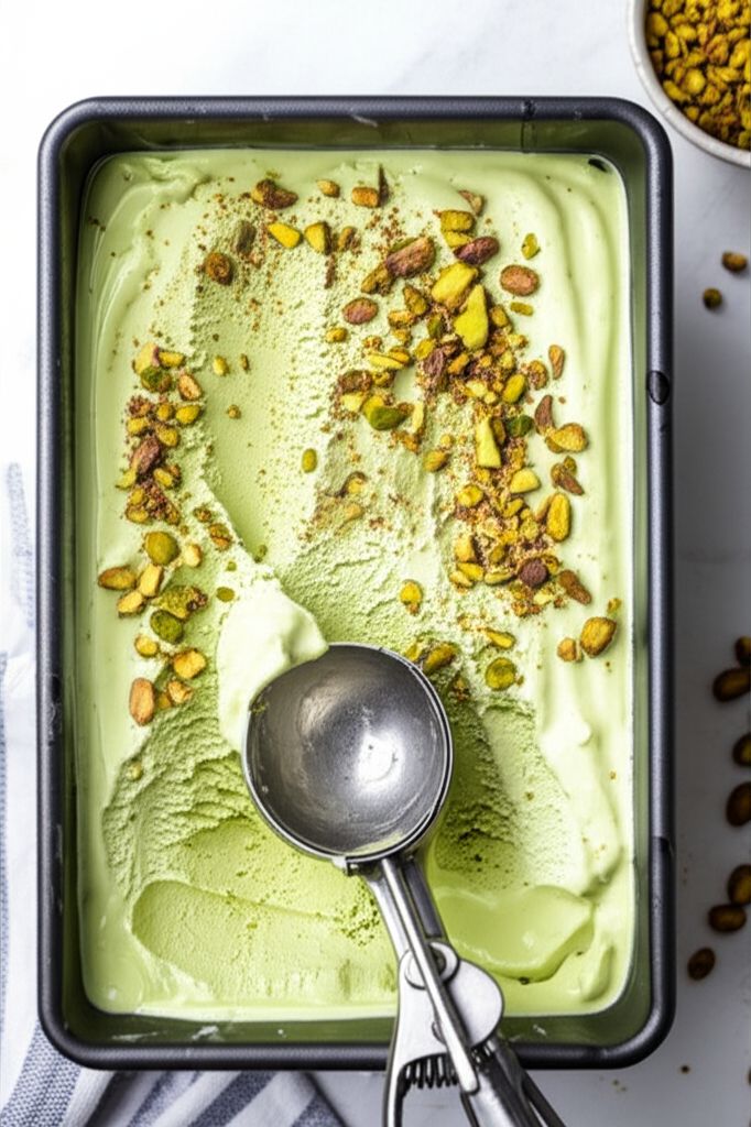 Pistachio Chip Ice Cream