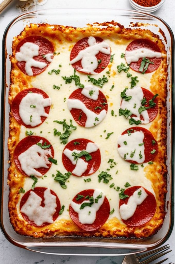 Pizza Rice Bake (Pizzaiola Rice)