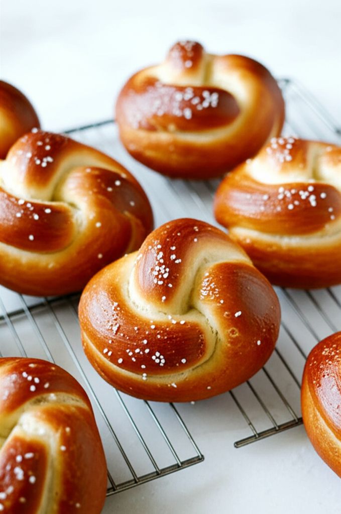 Pretzel Buns