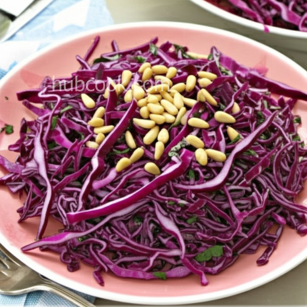 Red Cabbage Slaw with a Twist