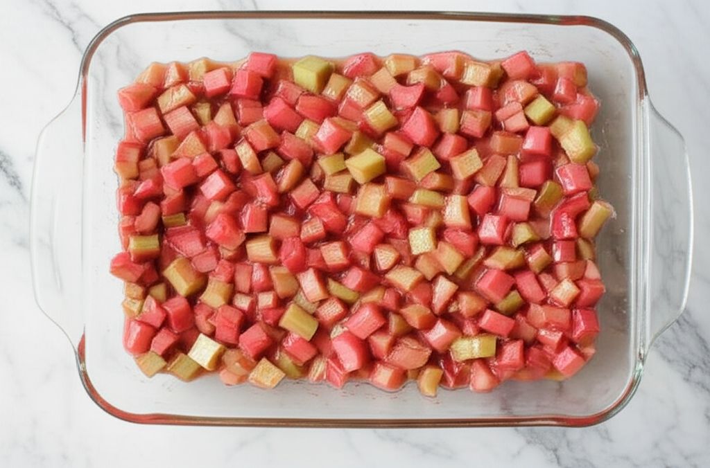Rhubarb Crumble