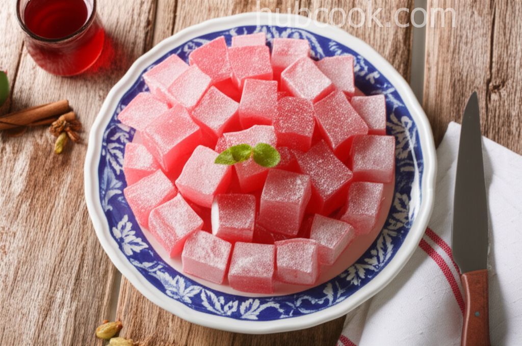 Rose Water Turkish Delight