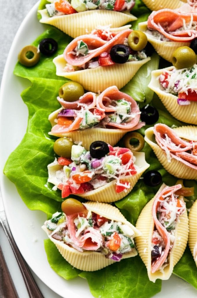 Salad Stuffed Shells