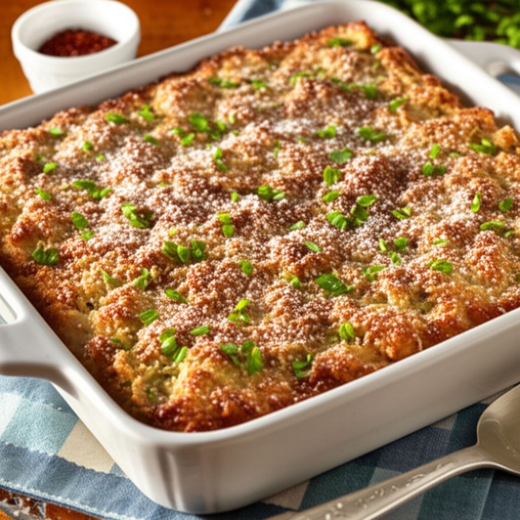 Sausage Gravy Casserole