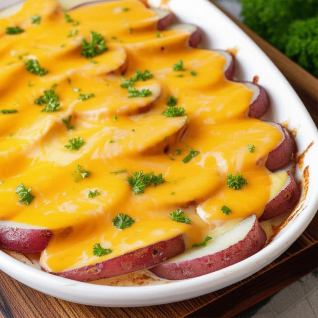 Scalloped Red Potatoes