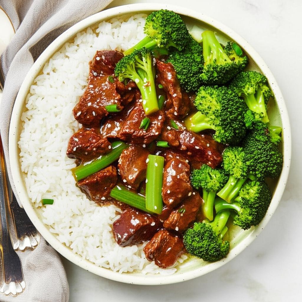 Slow Cooker Broccoli Beef