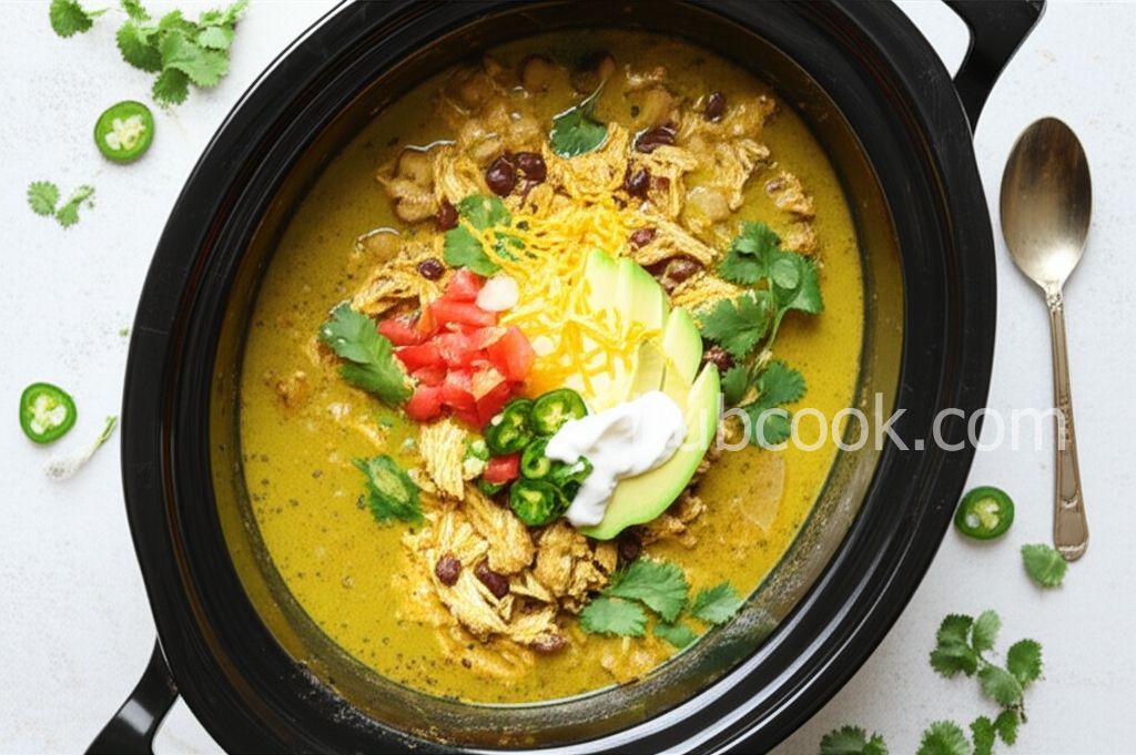 Slow Cooker Green Chile Chicken