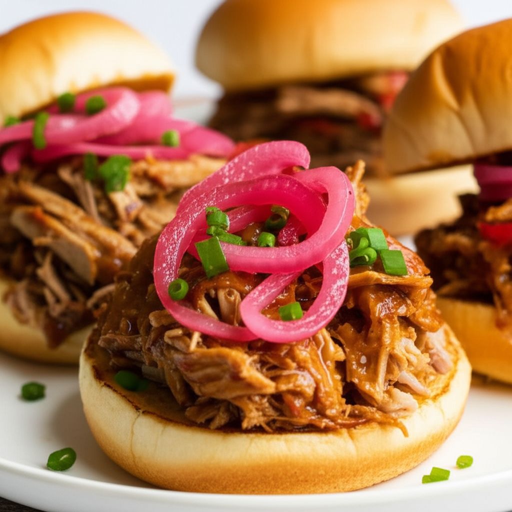 Slow Cooker Honey Mustard Pulled Pork