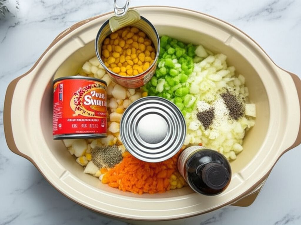 Slow Cooker Potato Corn Chowder