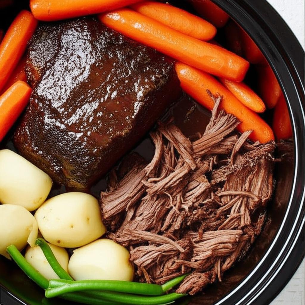 Slow Cooker Sweet-and-Sour Pot Roast