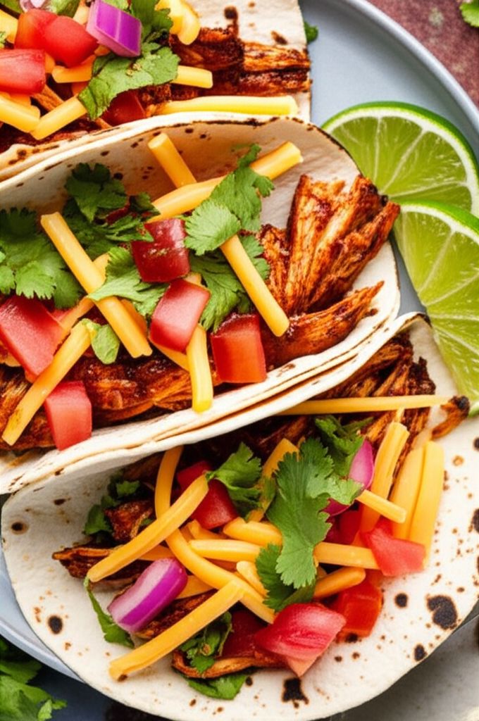 Southwest BBQ Chicken Tacos