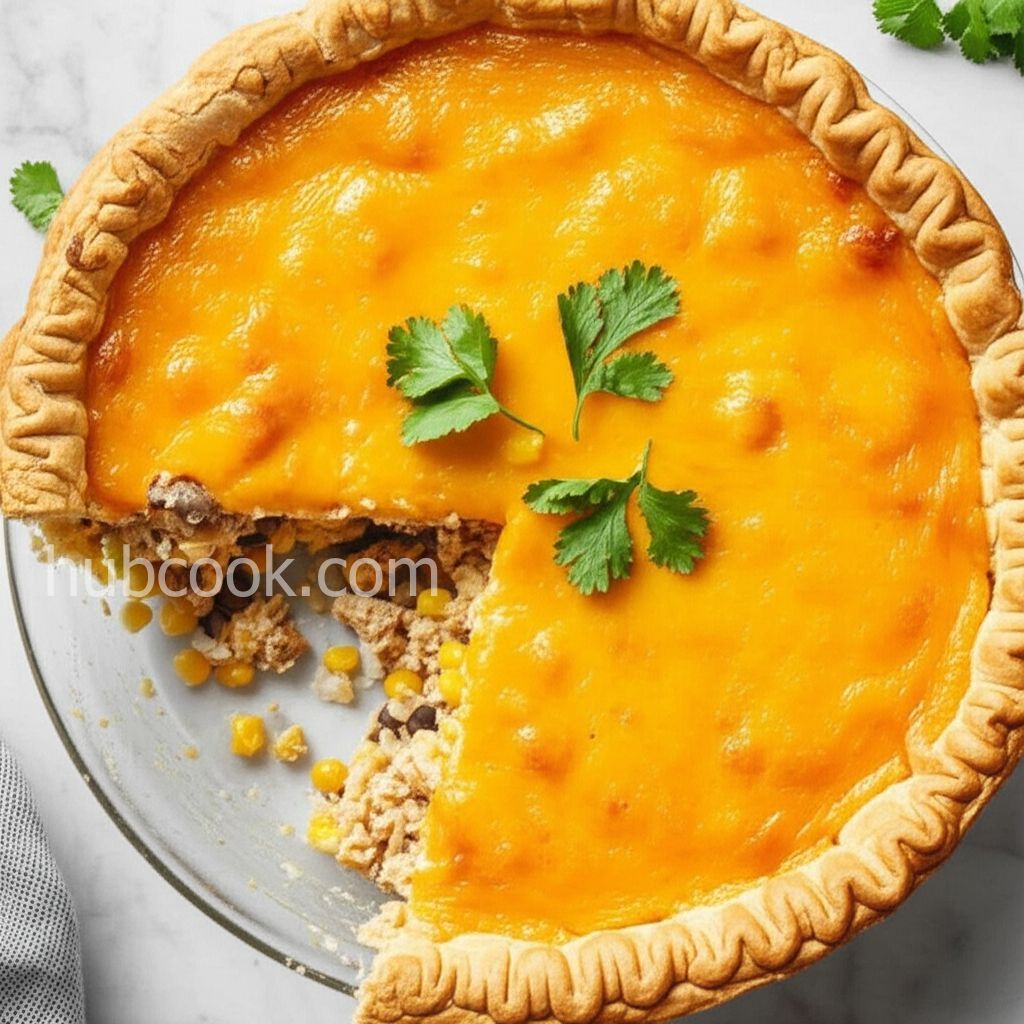 Southwest Chicken Pie
