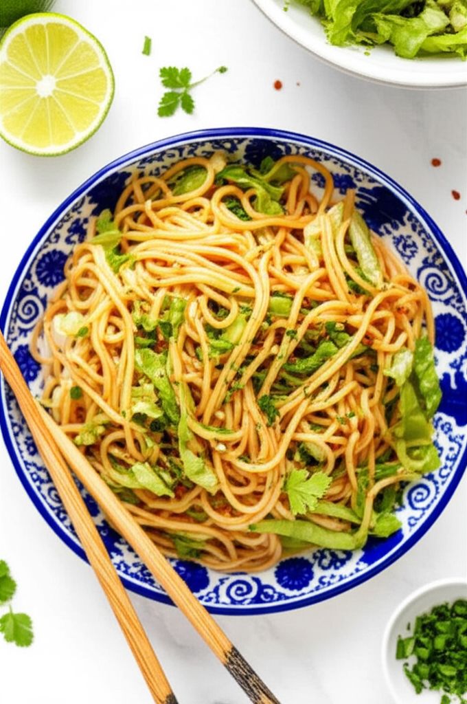 Spicy Lettuce Noodles