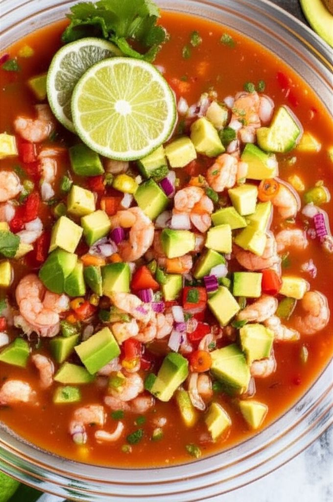Spicy Mexican Shrimp Cocktail