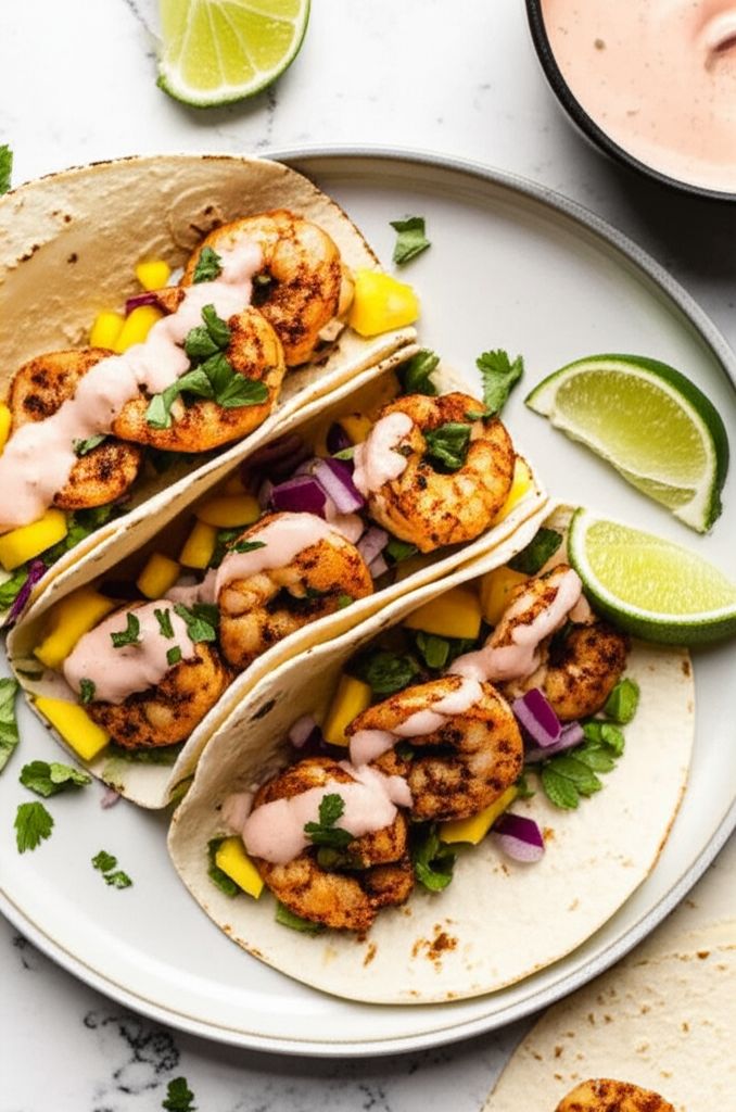 Spicy Shrimp Tacos