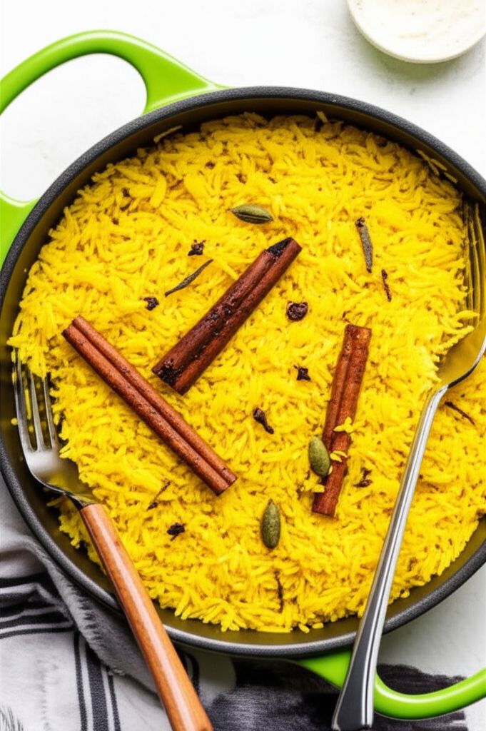Stovetop Saffron Rice
