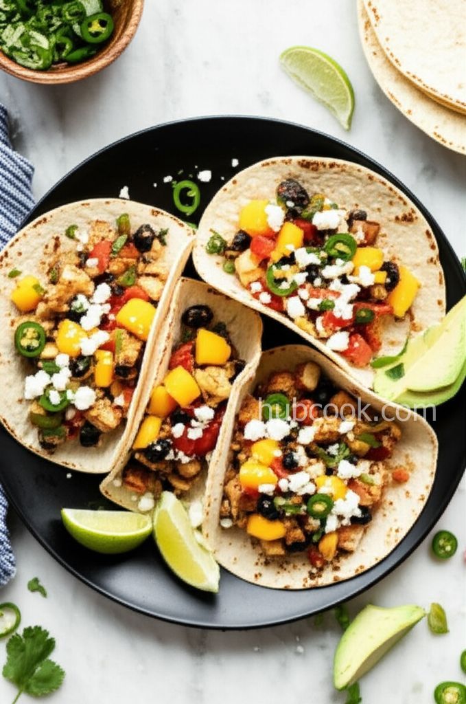Street Taco with Mango Salsa