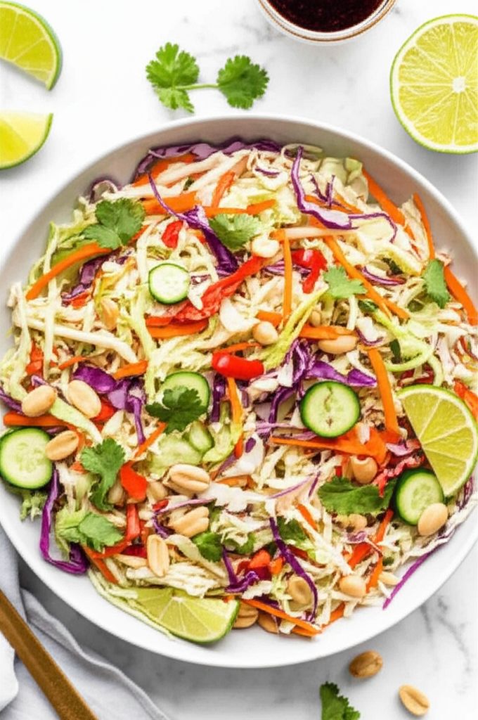 Tangy Thai Cabbage Salad