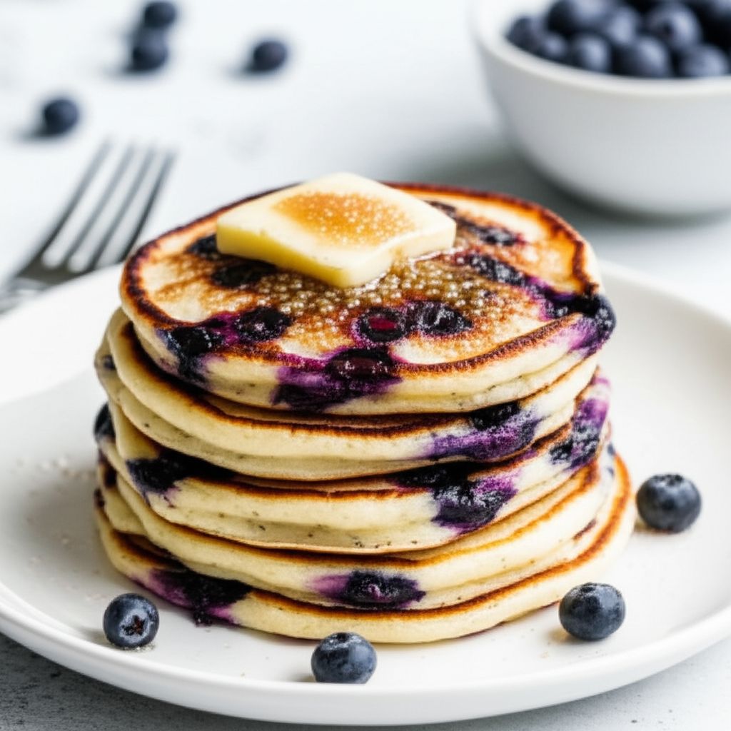 Todd's Famous Blueberry Pancakes