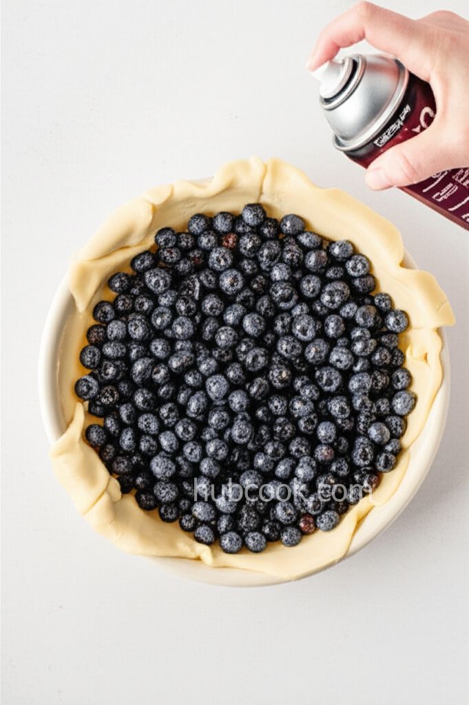 Ultimate Gooey Blueberry Pie