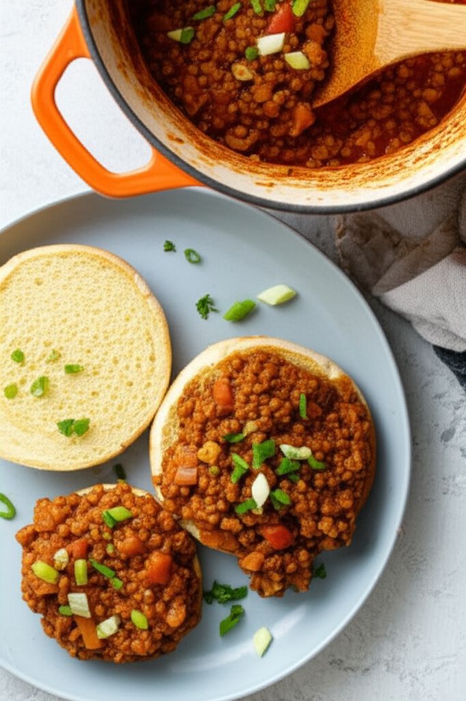 Vegan Lentil Sloppy Joes