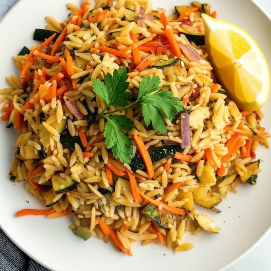 Vegetable Orzo