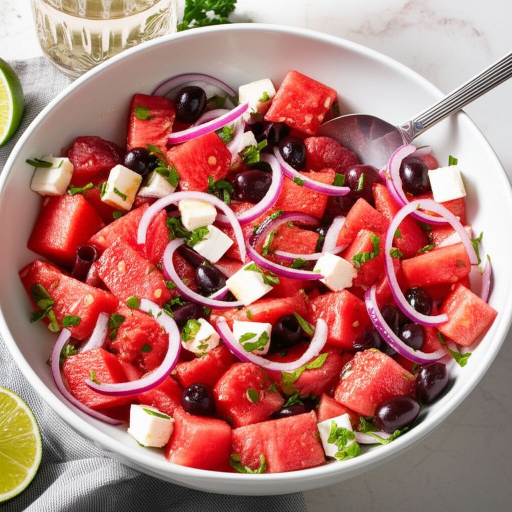 Watermelon and Feta Salad