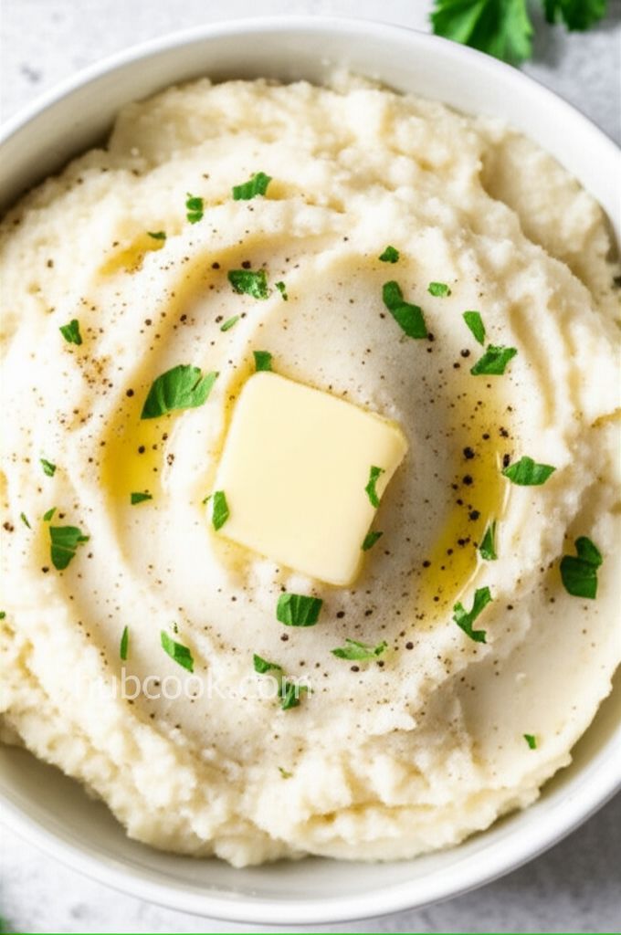 Whipped Cauliflower, Low-Carb