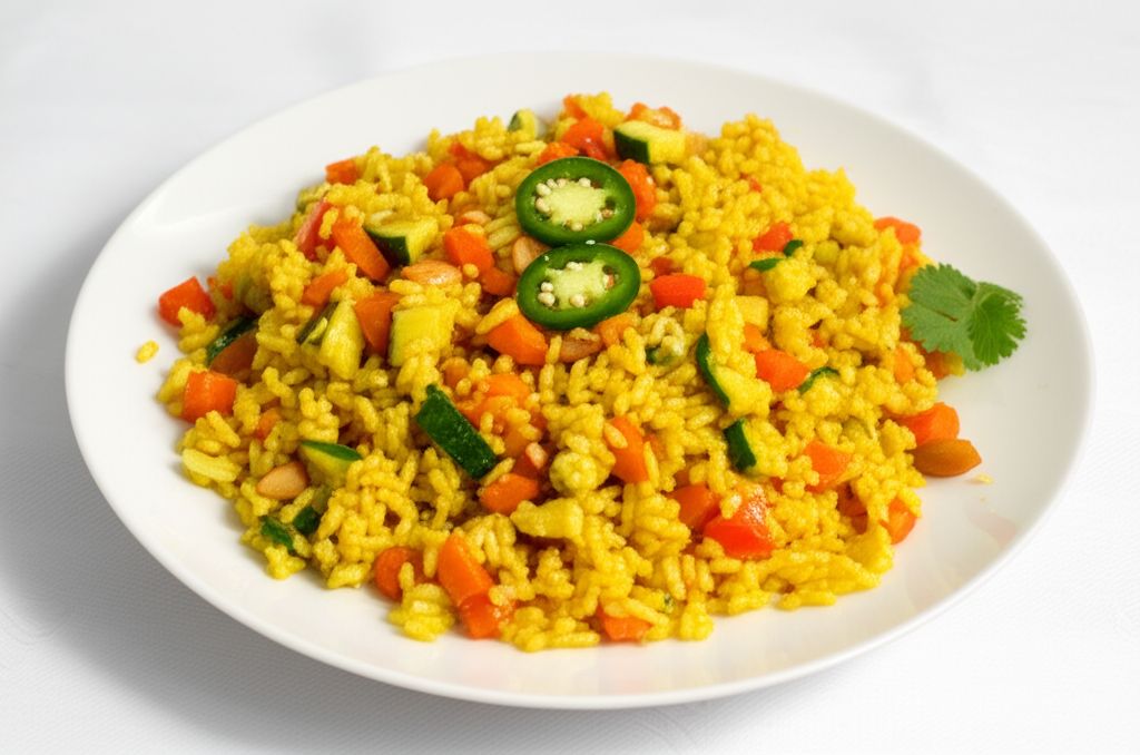 Yellow Curry Fried Rice